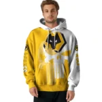 Wolverhampton Wanderers Graphic Punisher Old Gold White Hoodie Best Selling