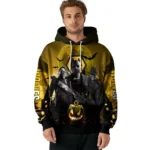 Wolverhampton Wanderers Halloween Vibes Old Gold Black Hoodie Best Selling
