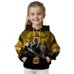 Wolverhampton Wanderers Halloween Vibes Old Gold Black Hoodie Best Selling