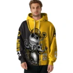 Wolverhampton Wanderers Jack Skellington Old Gold Hoodie Best Selling