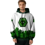 Wolverhampton Wanderers Lucky Motif White Green Hoodie Best Selling