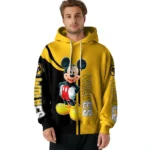Wolverhampton Wanderers Mickey Mouse Old Gold Black Hoodie Best Selling