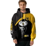 Wolverhampton Wanderers Skull Punisher Black Hoodie Best Selling
