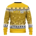 Wolverhampton Wanderers Tree Pattern Old Gold Sweater Best Selling