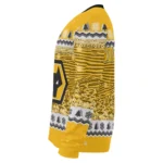 Wolverhampton Wanderers Tree Pattern Old Gold Sweater Best Selling