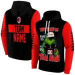 Ac Milan Hoodie Personalized Grinch Fierce Red Best Selling