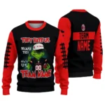 Ac Milan Sweater Customized Grinch Fierce Red Best Selling