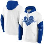 Air Force Falcons Hoodie Custom Scribble Heart Blue White Best Selling