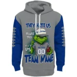 Air Force Falcons Hoodie Customized Grinch Fierce Blue Best Selling