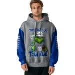 Air Force Falcons Hoodie Customized Grinch Fierce Blue Best Selling