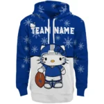 Air Force Falcons Hoodie Personalized Hello Kitty Blue Best Selling
