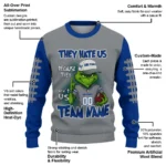 Air Force Falcons Sweater Custom Grinch Fierce Blue Best Selling
