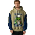 Akron Zips Hoodie Custom Grinch Fierce Blue Best Selling