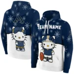 Akron Zips Hoodie Customized Hello Kitty Blue Best Selling