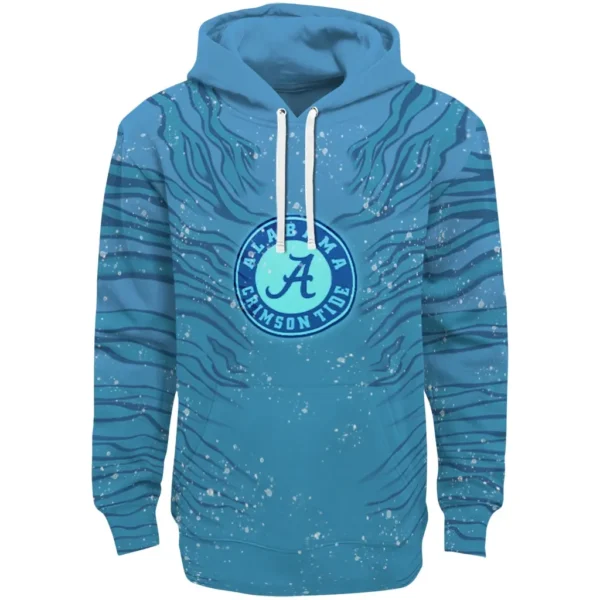 Alabama Crimson Tide Hoodie Personalized Tiger Pattern Best Selling