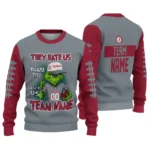 Alabama Crimson Tide Sweater Personalized Grinch Fierce Crimson Best Selling