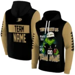 Anaheim Ducks Hoodie Custom Grinch Fierce Gold Best Selling