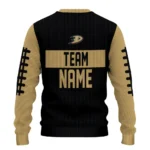Anaheim Ducks Sweater Personalized Grinch Fierce Gold Best Selling