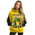 Appalachian State Mountaineers Hoodie Custom Grinch Fierce Black Best Selling