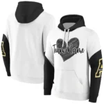 Appalachian State Mountaineers Hoodie Personalized Scribble Heart Black White Best Selling