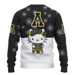 Appalachian State Mountaineers Sweater Custom Hello Kitty Black Best Selling
