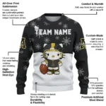 Appalachian State Mountaineers Sweater Custom Hello Kitty Black Best Selling