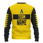 Appalachian State Mountaineers Sweater Personalized Grinch Fierce Black Best Selling