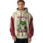 Arizona Coyotes Hoodie Customized Grinch Fierce Red Best Selling