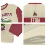 Arizona Coyotes Sweater Custom Grinch Fierce Red Best Selling
