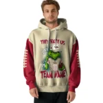 Arizona Diamondbacks Hoodie Custom Grinch Fierce Red Best Selling