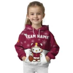 Arizona State Sun Devils Hoodie Personalized Hello Kitty Maroon Best Selling