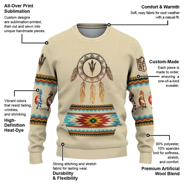 Arizona State Sun Devils Sweater Custom Dreamcatcher Feathers New Arrival