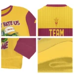 Arizona State Sun Devils Sweater Custom Grinch Fierce Maroon Best Selling
