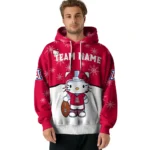 Arizona Wildcats Hoodie Custom Hello Kitty Red Best Selling
