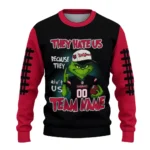 Arkansas State Red Wolves Sweater Customized Grinch Fierce Scarlet Best Selling