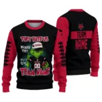 Arkansas State Red Wolves Sweater Customized Grinch Fierce Scarlet Best Selling