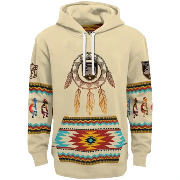 Army Black Knights Hoodie Personalized Dreamcatcher Feathers Best Selling