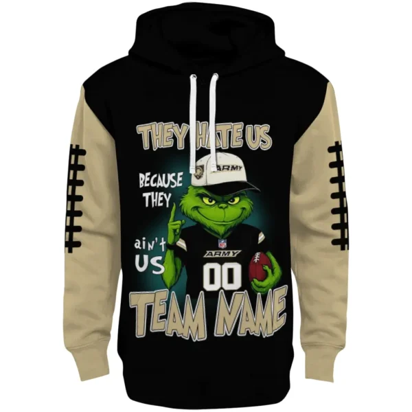 Army Black Knights Hoodie Personalized Grinch Fierce Gold Best Selling