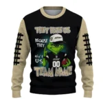 Army Black Knights Sweater Customized Grinch Fierce Gold Best Selling