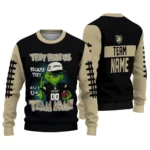 Army Black Knights Sweater Customized Grinch Fierce Gold Best Selling