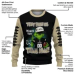 Army Black Knights Sweater Customized Grinch Fierce Gold Best Selling