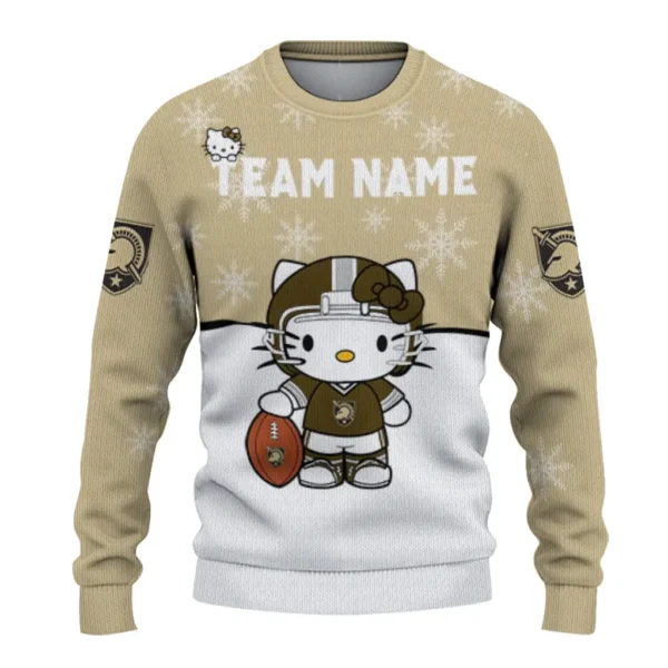Army Black Knights Sweater Personalized Hello Kitty Gold Best Selling