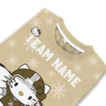 Army Black Knights Sweater Personalized Hello Kitty Gold Best Selling
