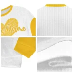 As Roma Sweater Custom Heart Sketch Red White Best Selling