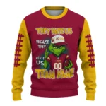 As Roma Sweater Personalized Grinch Fierce Red Best Selling