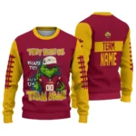As Roma Sweater Personalized Grinch Fierce Red Best Selling