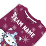 Aston Villa Sweater Personalized Hello Kitty Claret Best Selling