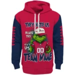 Atlanta Braves Hoodie Customized Grinch Fierce Navy Best Selling