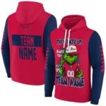 Atlanta Braves Hoodie Customized Grinch Fierce Navy Best Selling