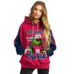 Atlanta Braves Hoodie Customized Grinch Fierce Navy Best Selling